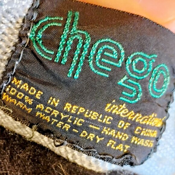 Chego vintage cropped 1970s sweater with large collar size small - Picture 7 of 7